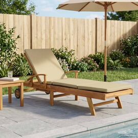Vidaxl Transat 100% Polyester Teck Solide