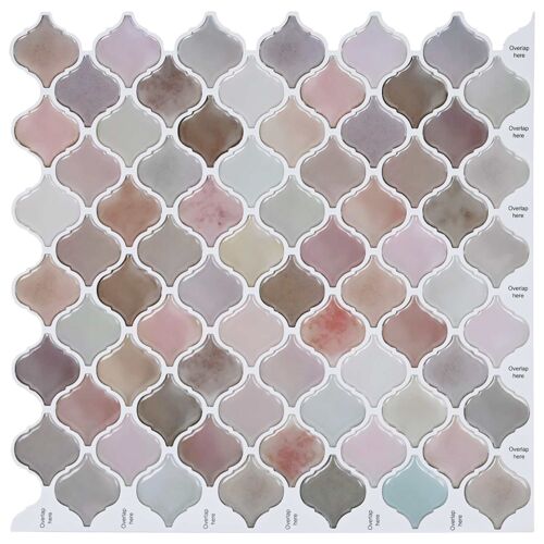 Vidaxl Carreau Lanterne 20 Pcs Beige 27 X 27 Cm Polyuréthane Et Pet