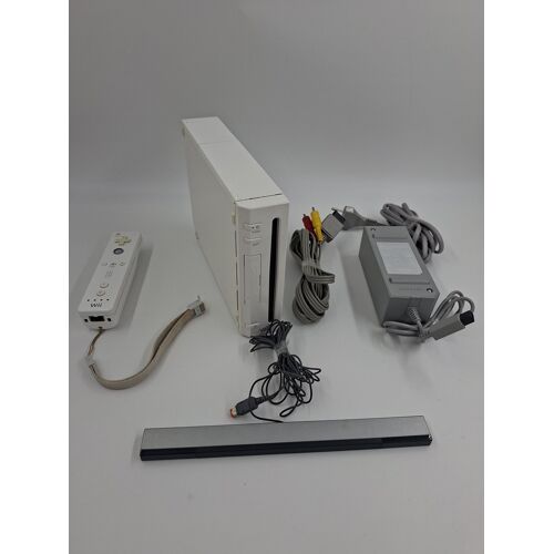 Console Nintendo Wii blanche complète (model RVL 001)