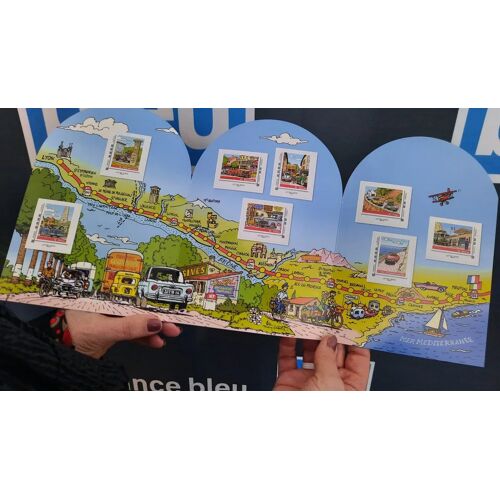 La Route Des Vacances N7 (Timbres)