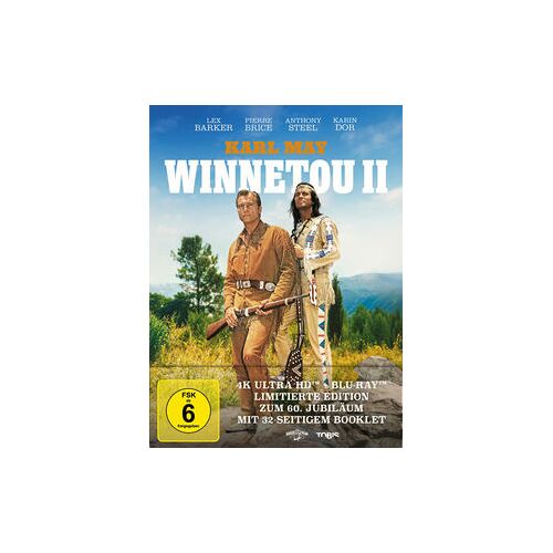Leonine Winnetou Ii Limitiertes Blu-Ray 4k Ultra Hd Allemand, Anglais