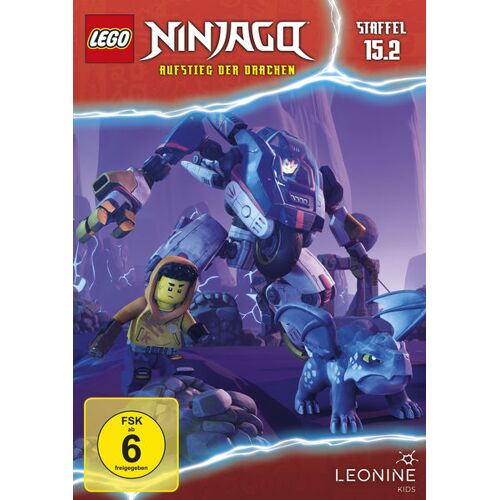 Leonine Lego Ninjago Staffel 15.2 Dvd Allemand, Anglais