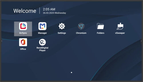 Viewsonic CDE8631-1C Écran d'affichage dynamique Écran plat de signalisation numérique 86" LCD Wifi 500 cd/m² 4K Ultra HD Noir Intégré dans le processeur Android 14 24/7