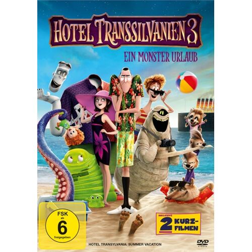 Plaion Hotel Transsilvanien 3 - Ein Monster Urlaub Dvd Allemand, Néerlandais, Anglais, Français (Hotel Transylvania 3 - Summer Vacation)