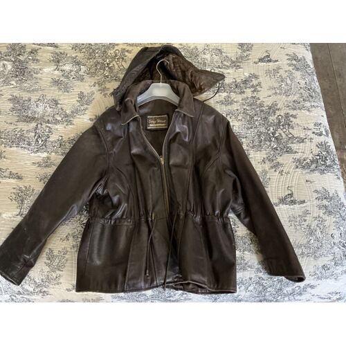 Blouson En Cuir Femme Taille 40/42
