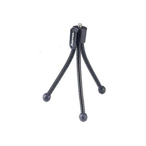 Hama Mini Tripod "Flexi" M trépied 3 pieds Noir