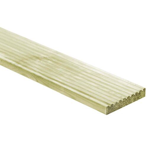 Vidaxl Planche De Terrasse 8 Pcs Imprégné Vert 1,16 M²