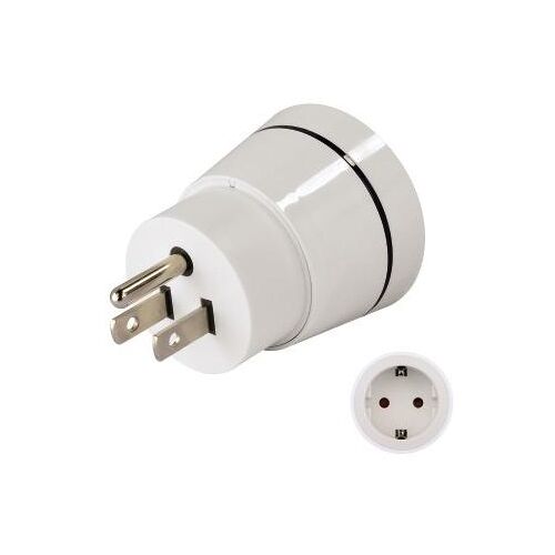 Hama 00121994 adaptateur prise d'alimentation Blanc