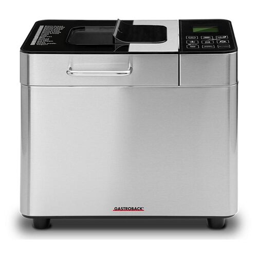 Gastroback Design Advanced machine à pain 500 W Noir et Acier inoxydable