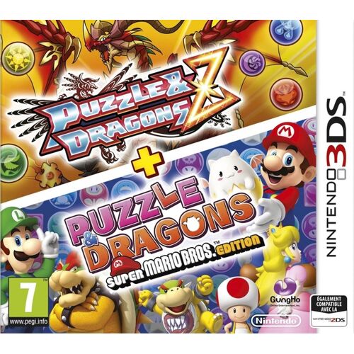 Puzzle & dragons Z et puzzle & dragons super Mario Bros édition 3DS