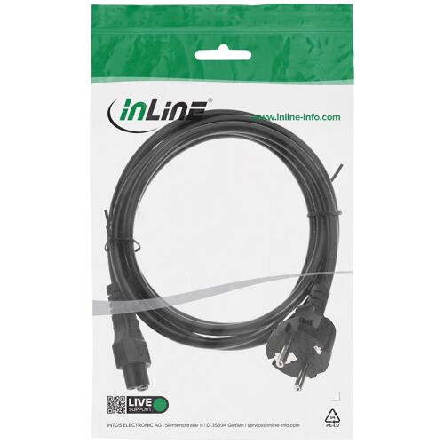 InLine 16656 câble électrique Noir 2 m