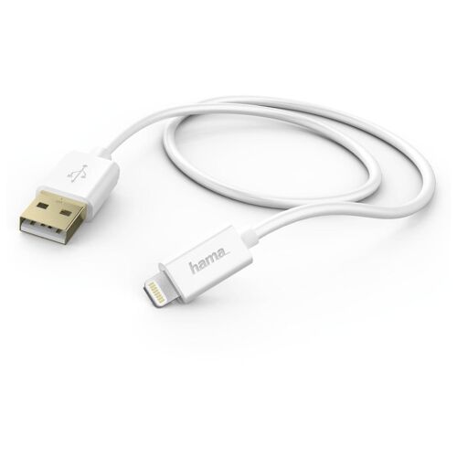 Hama 1.5m, Lightning/USB 1,5 m Blanc