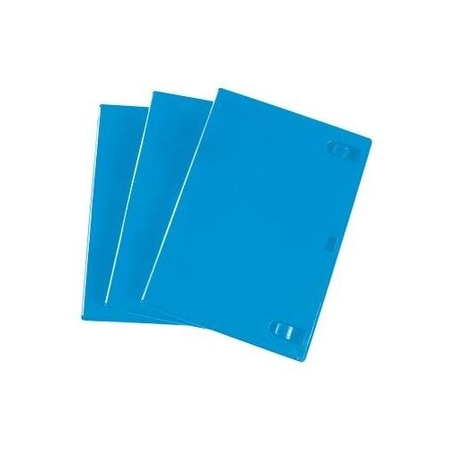 Hama Blu-ray Disc Double Jewel Case, 3 pcs./pack, blue 2 disques Bleu