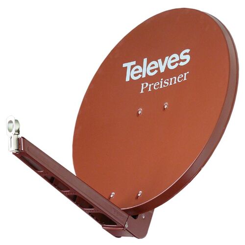 Televes S85QSD-Z antenne satellites 10,7 - 12,75 GHz Rouge