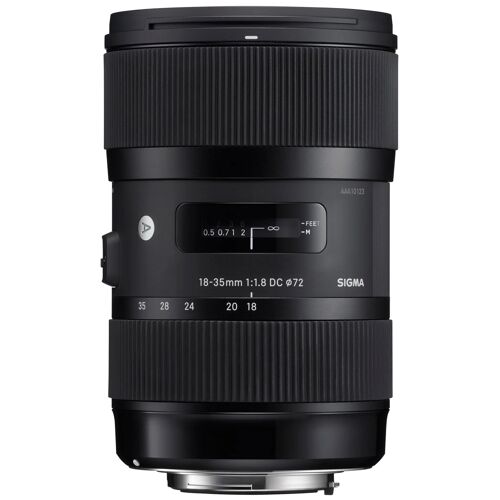 Sigma 18-35mm F1.8 DC HSM SLR Objectif zoom standard Noir