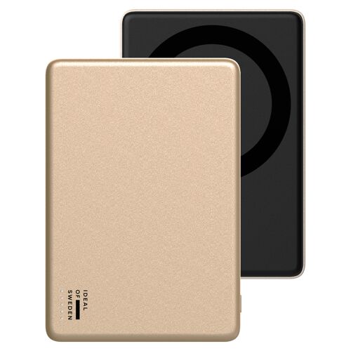 Ideal Of Sweden Magsafe Powerbank Slim 5.000 Mah Batterie Externe Sans Fil Gold
