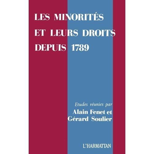 Les Minorités Et Leurs Droits Depuis 1789