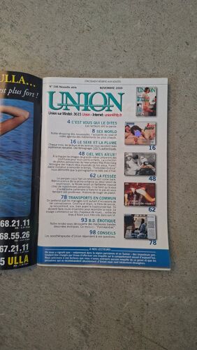 Magazine Union 146 / Novembre 2000