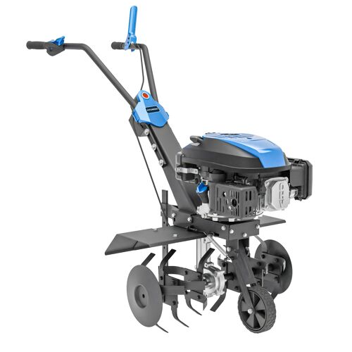Motobineuse thermique Hyundai 60cm, Démarrage électrique, 173cc, 4 jeux de fraises | HYT175EX-EU