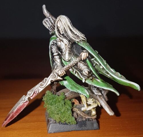 Figurine Warhammer Fantasy Battle Wood Elf Hero & Great Weapon Oop