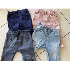 Lot De 4 Pantalons Et Jeans