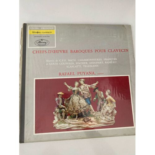 Vinyle 33t Chefs-D'?uvre Baroques Pour Clavecin - Rafael Puyana - Mercury Living Presence