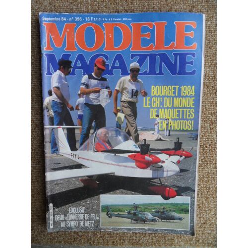 Modèle Magazine N°396 De Septembre 1984