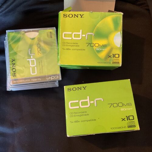 18 Cd Enregistrables Sony