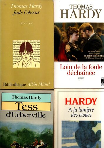 Thomas Hardy, Lot De 4 Livres De Poche