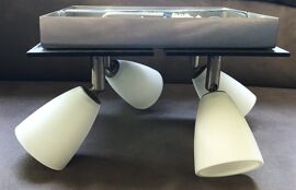 Plafonnier À 4 Spots Led Orientables