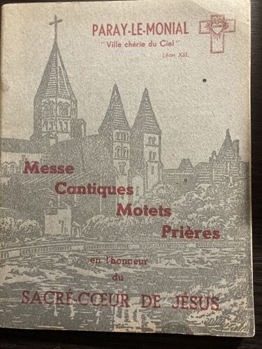 Messe Cantiques Motets Prieres En L Honneur Du Sacre Coeur