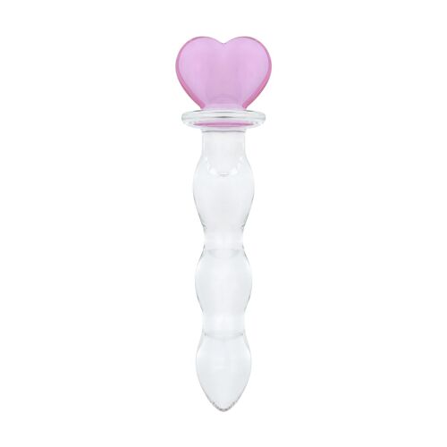 Gode En Verre Heart Shape N°35 Violet - Gildo - Violet