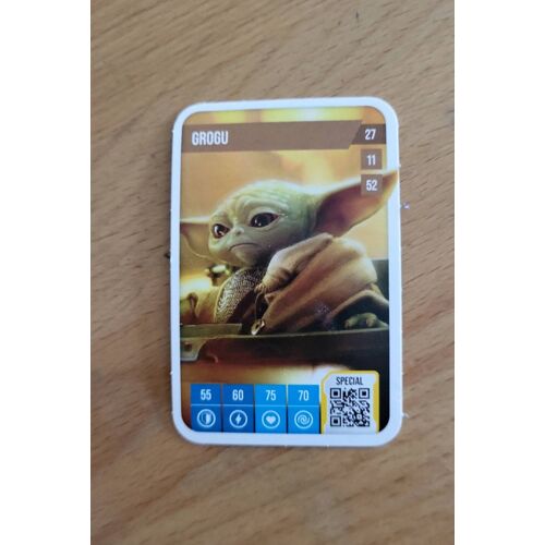 Carte Auchan Star Wars Grogu, N° 27
