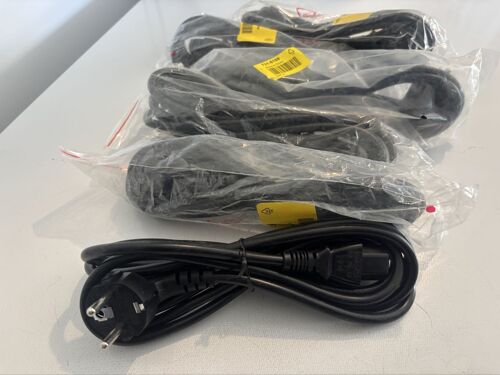 Lot 6x câble d’alimentation pour PC/Imprimante.Neuf 