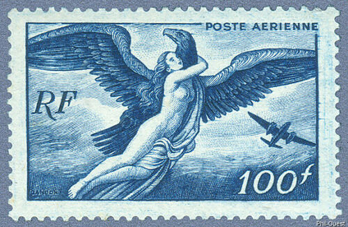 Série Mythologique : Egine Année 1946 Poste Aérienne N° 18 Yvert Et Tellier Luxe