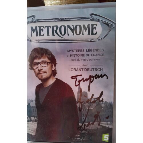 Dvd Métronome Avec Autographe De Lorant Deutsch