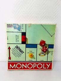 Jeu Monopoly Anciens Francs Miro Meccano