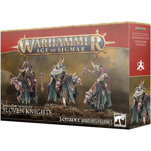 Warhammer Aos - Maggotkin Of Nurgle : Sloven Knights 83-114