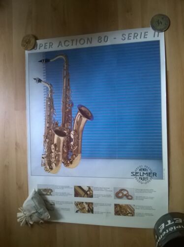 Affiche Saxo Henri Selmer Paris