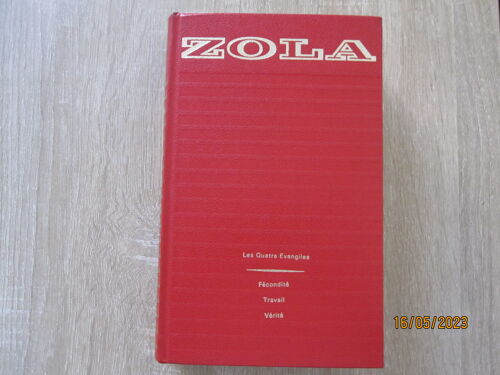 Livre Les Quatre Evangiles - Fecondite Travail Verite - Zola Tome 8