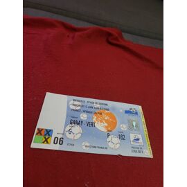 Ticket Coupe Du Monde 98