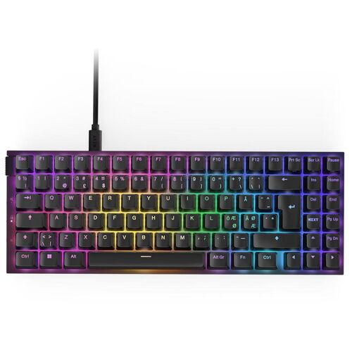 NZXT Function 2 MiniTKL clavier Universel USB QWERTZ Allemand Noir