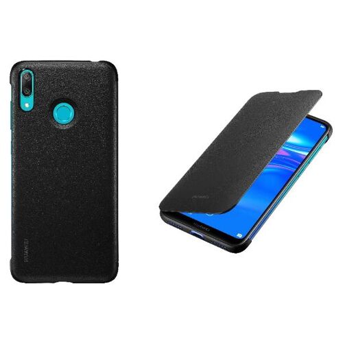 Huawei 51992902 coque pour téléphone 6.26" Folio porte carte Noir pour Huawei Y7 2019