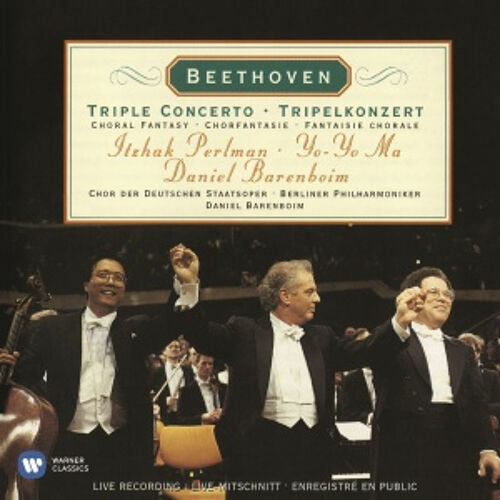 Warner Music Itzhak Perlman - Beethoven: Triple Concerto & Choral Fantasy, Cd Classique