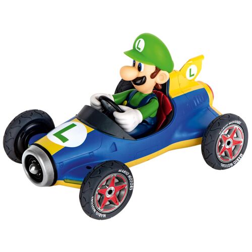 Carrera RC Mario Kart Mach 8 - Luigi modèle radiocommandé Buggy Moteur électrique 1:18