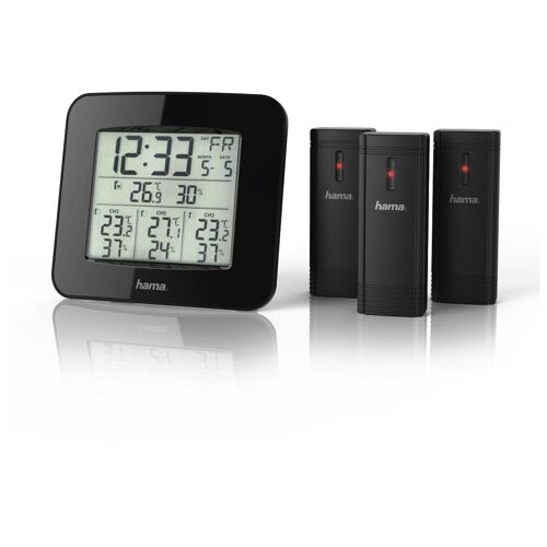 Hama EWS-Trio Noir Batterie