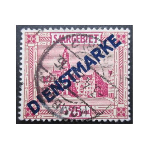 Sarre Service N°8 Oblitéré