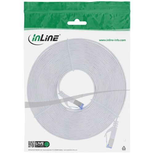 InLine 71800W câble de réseau Blanc 10 m Cat6a U/FTP (STP)