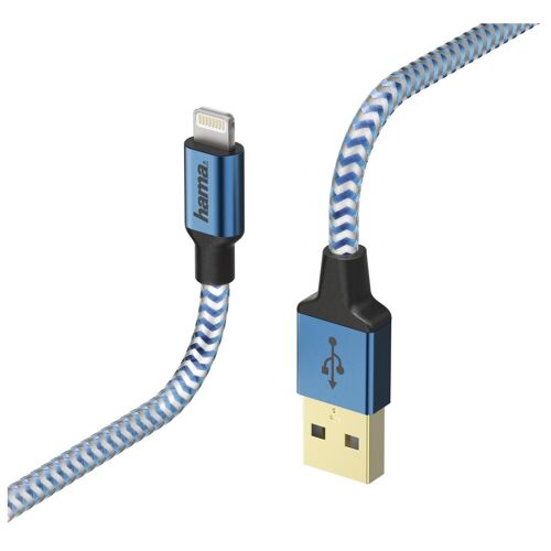 Hama 00178300 câble Lightning 1,5 m Bleu