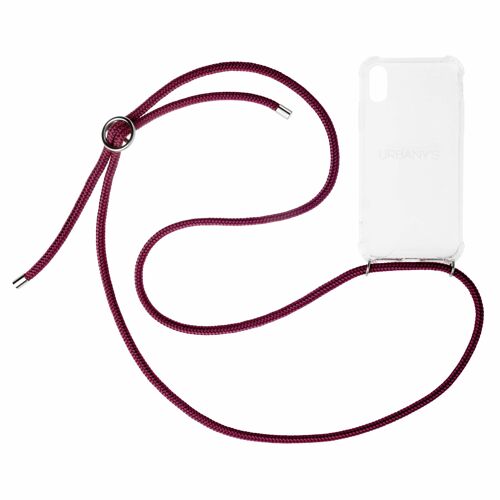 Urbany's Red Wine coque pour téléphone 6.7" Housse Transparent pour Apple iPhone 13 Pro Max